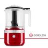 Cordless 5 Cup Empire Red Food Chopper