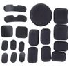 Airsoft Helmet Pads 19Pcs Set Tactical Helmet Replacement EVA Foam Padding Kits
