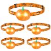 EverBrite 5Pack Halloween Pumpkin Headlamp 2 Modes LED Head Lamp Adjustable Band