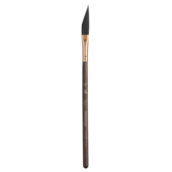 Princeton Artist Brush, Pinsel für Wasserfarben, Serie 4750, Borsten aus synthetischen Eichhörnchenhaaren, Dagger, Size 38 Dagger