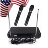 EMB Pro EBM10WX Professional Dual VHF Wireless Handheld Microphone System Pro