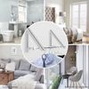 Becko US Folding Wall Mounted Clothes Hanger/Clothes Drying Racks/Clothes Hanging System for Space Saving * 2 Packs