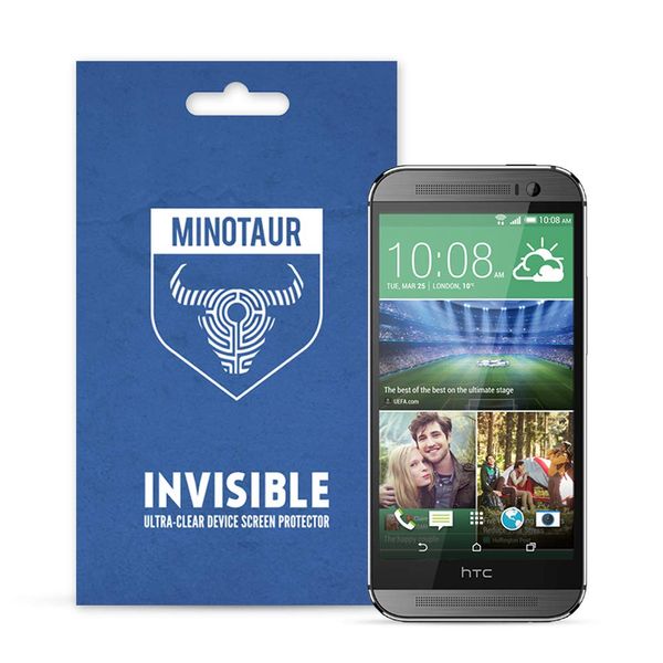 HTC One M8 (2014) Screen Protector Pack, Super Clear by Minotaur (6 Screen Protectors)