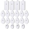 TENS/EMS Unit Pads 20 Pack Snap Electrode NURSAL 20 Count (Pack of 1)