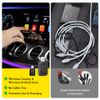 Mini Wireless CarPlay Adapter for Apple Plug Play Low Latency Converts Wired EPU