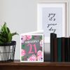 Emotional Rescue Text: Gorgeously 21 on floral background.