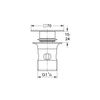 Grohe 40565000 Valve Outlet Valve