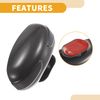 Partuto 1 Pair Universal Blind Spot Car Mirrors - Car Adjustable - ABS Black