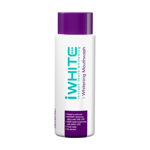 iWhite Instant Daily Use Deep Teeth Whitening Mouthwash (500ml)