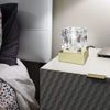 Ambient Glass Ice Cube Touch Dimmable Table Lamp Gold Base with G9 Bulb M0110