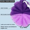 PPHAO - Back Scrubber for Shower - Loofah Sponge - 100g(XXL) - Back Scrubber for Shower for Men and Women - Exfoliating Back Scrubber - 2 Pack