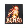 BONES STICKER Bones Skate Sticker Black Fire