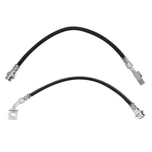 TRQ Rear Brake Hose Set Compatible with 2008-2017 Buick Enclave 2009-2017 Chevrolet Traverse 2007-2016 GMC Acadia 2017 Acadia Limited 2007-2010 Saturn Outlook