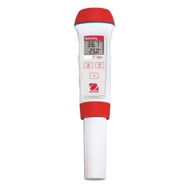 Ohaus St20s Salinity Meter,Dual Line Lcd