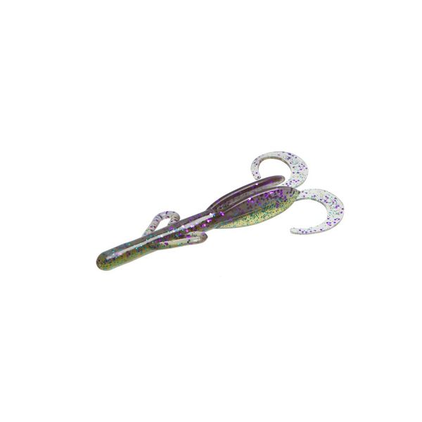 Zoom Bait Baby Brush Hog Bait, Sprayed Grass, One Size (042-317)