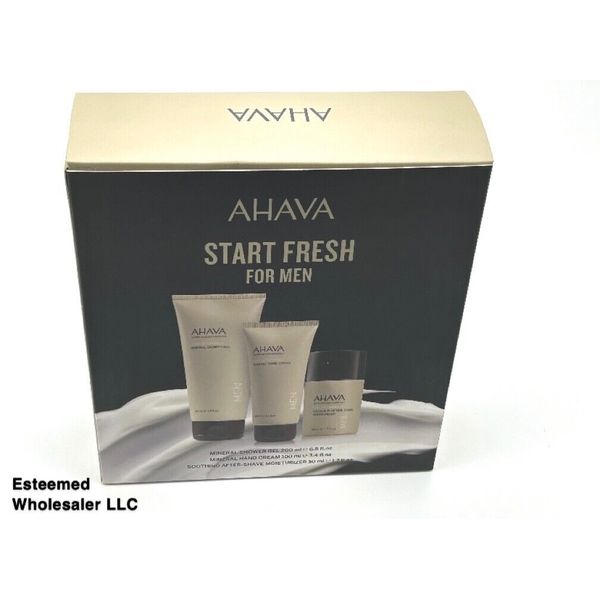 AHAVA Start Fresh For Men 3PC Self Care Set: View Description