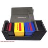 docsmagic.de Premium Magnetic Tray Long Box Black Small - Card Deck Storage