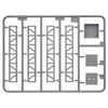 Miniart 1:35 Scale Telegraph Poles Plastic Model Kit (Grey)