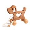 Wooden Dog Pull Along Toy
