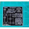 Eaton Fuller TO-955ALL Shift Pattern Plate