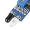 Oumefar 5Pcs IR Infrared Obstacle Avoidance Sensor Module Infrared Barrier Module for Smart Car Robot IR