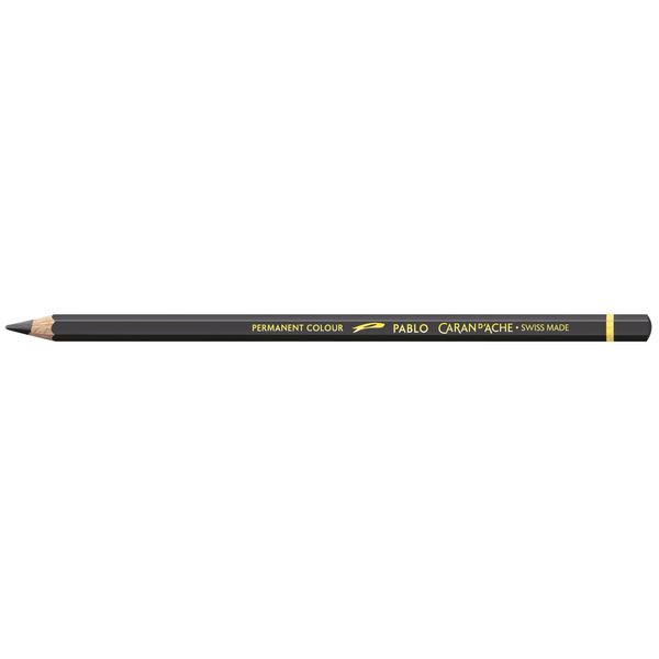 Caran D'ache Pablo Colored Pencil #409 Charcoal Grey (666.409)