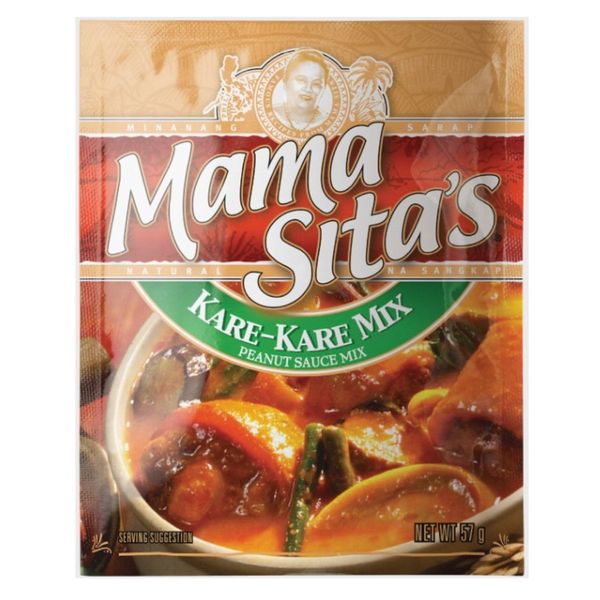 Mama Sita's Kare-Kare Peanut Sauce Mix (2.0oz, 57g) 4 Pack