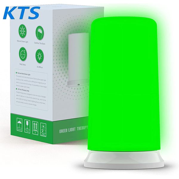 Green Light therapy Lamp for Migraines Headache Insomnia Relieve Fatigue Relax