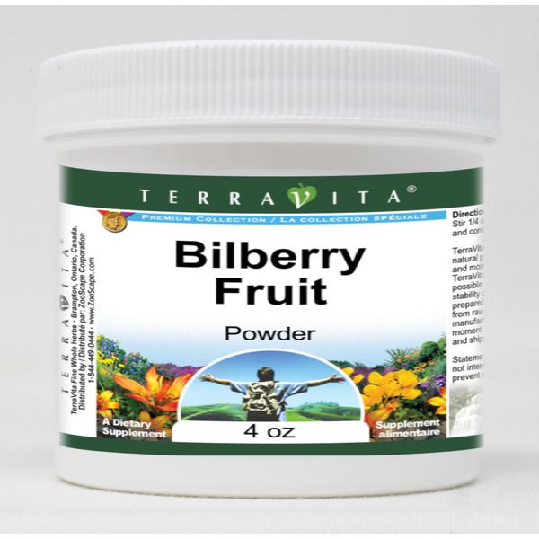 Bilberry Fruit Powder (4 oz, ZIN: 518765) - 3 Pack