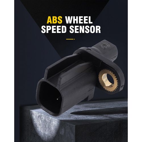 OCPTY Rear Left or Right ABS Wheel Speed Sensor Compatible for Ford, for Lincoln, for Mazda & for Volvo Models - Escape, Focus, 3, 5, MKC, C30, C-Max, Transit Connect, C70, S40, S60, S80, V50, XC60