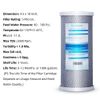 Geekpure 4 Pack Carbon Block Replacement Water Filter 4.5" x 10" - 5 Mic