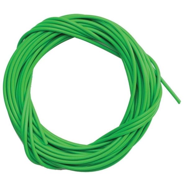 Sunlite Lined Brake Cable Housing, 5mm x 50ft, Green