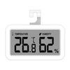 Digital Freezer/Fridge Thermometer Humidity Waterproof Alarm Indicator Memory