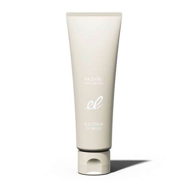 ELECTRON Face Gel, 2.8 oz (80 g), Moisturizing Gel Cream, Makeup Base, Fullerene, All-in-One, Blue Light, 2.8 oz (80 g)