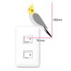 Wall Decals Bird Life Color "cockateal Gray"