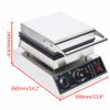 Electric Waffle Maker Commercial Belgian Waffle Baker Nonstick Baking Machine