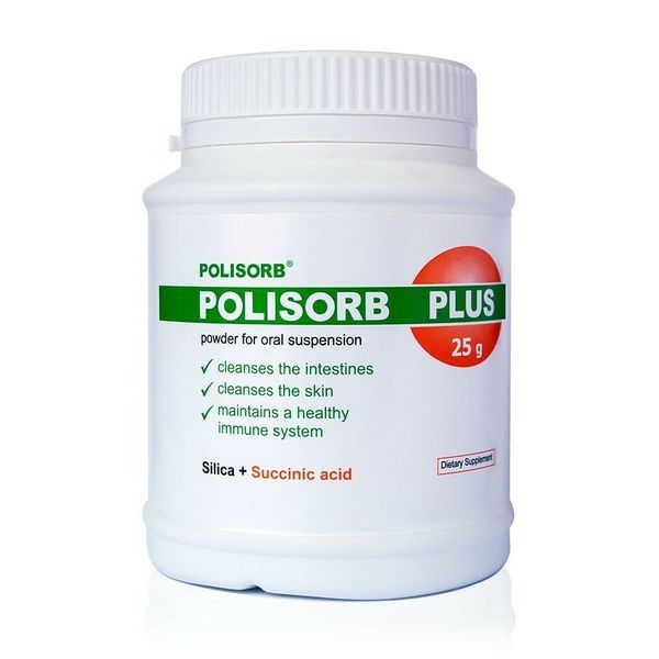 POLISORB PLUS (*25 gr.powder)Effective cleansing of the body from toxins & slags