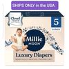 New Millie Moon Disposable Diapers Cloud Touch Softness Size 5