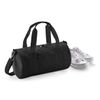 BagBase BG140s Mini Barrel Bag - Black/Black