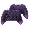 eXtremeRate Full Set Shell & Buttons for Xbox One Elite Series 2 Controller (Model 1797), Face Shell for Elite Series 2 Core Controller, Back Shell, Full Set Buttons "Clear Purple"