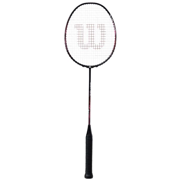 Wilson WR120730S2 Badminton Racket [Strung Up] BLAZE S PLUS Grip Size 5, Black x Pink