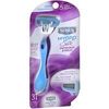 Schick Hydro Silk Disposable Razors for Women, 3 Count (Pack of 2)
