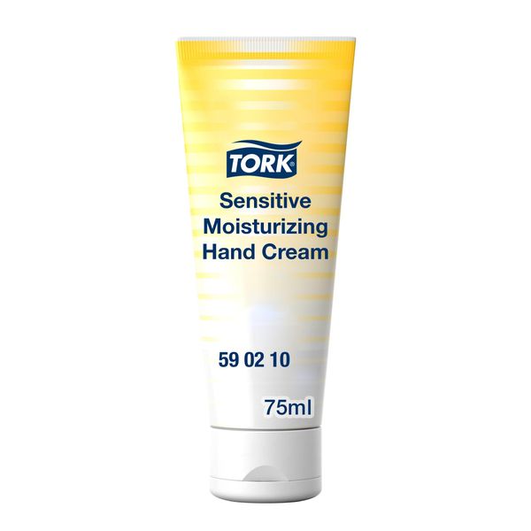 Tork Sensitive Moisturising Hand Cream, Non-Perfumed, 75ml, 590210