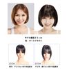 HIYE Partial Wig, Parting Only, 100% Human Hair, Super Realistic Artificial Skin, With Whorls, Fully Hand Planted, Silkskin, Volume Up, Hides Thin Hair, Dark Brown, 5.9 inches (15 cm))