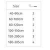 Net Rod In White 6-8mm Extendable (150-200cm)