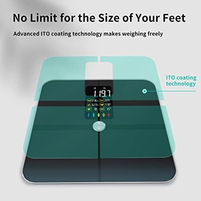 Body Fat Scale, Posture Extra Large Display Digital Bathroom