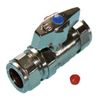 Large Bore 15mm Isolation Valve with Butterfly Handle
