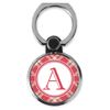 YouCustomizeIt Personalized Red & Tan Plaid Cell Phone Ring Stand & Holder