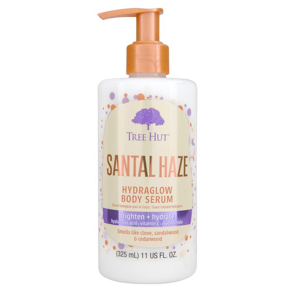 Tree Hut Santal Haze Hydraglow Body Serum, 11 OZ.