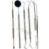 Premium Dental Tools, Plaque Remover for Teeth, Professional Hygiene Cleaning Kit,Stainless Tooth Scraper Plaque Tartar Remover Cleaner,Dental Pick Scaler Oral Care Tools Set (Set of 5 with CASE)